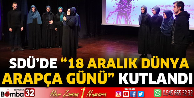 “18 Aralık Dünya Arapça Günü” kutlandı