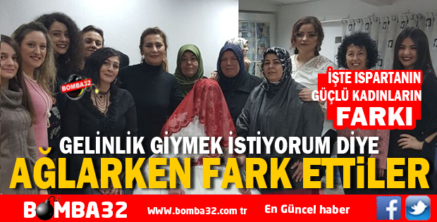​​​​​​​GELİNLİK GİYMEK İSTİYORUM’ DİYE AĞLARKEN FARK ETTİLER