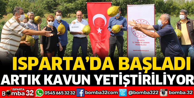 ​ISPARTA'DA KAVUN ÜRETİLMEYE BAŞLANDI