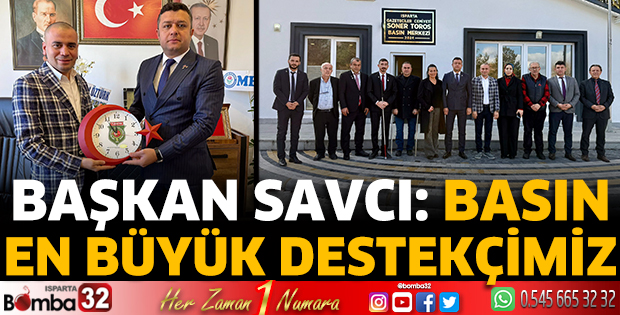 “Basın en büyük destekçimiz”