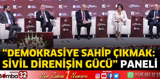 “Demokrasiye Sahip Çıkmak: Sivil Direnişin Gücü” paneli