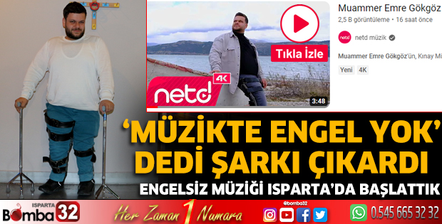 ‘Müzikte engel yok’ dedi şarkı çıkardı 