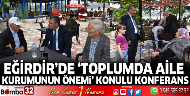 ‘Toplumda Aile  Kurumunun Önemi’ konulu konferans