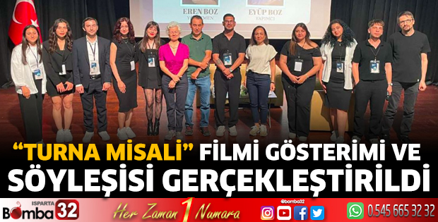 “Turna Misali” Filmi Gösterimi ve Söyleşisi Gerçekleştirildi