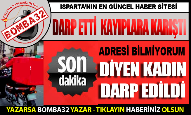 Pizza Kuryesi Bayanı Darp Etti!