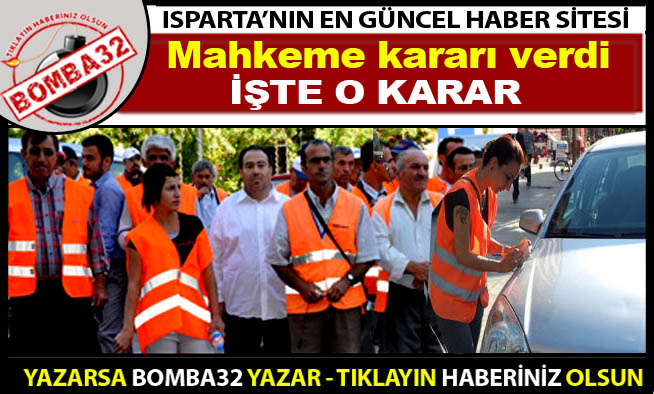 OTOPARK DAVASI SONUÇLANDI