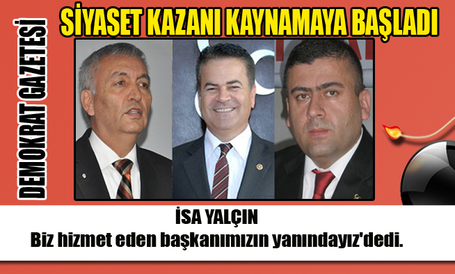 Biz hizmet eden başkanımızın yanındayız