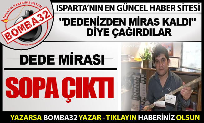 PARA KALMIŞ SANDI SOPA ÇIKTI