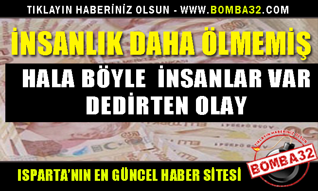 İNSANLIK DAHA ÖLMEMİŞ