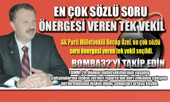 EN ÇOK SÖZLÜ SORU ÖNERGESİ VEREN TEK VEKİL