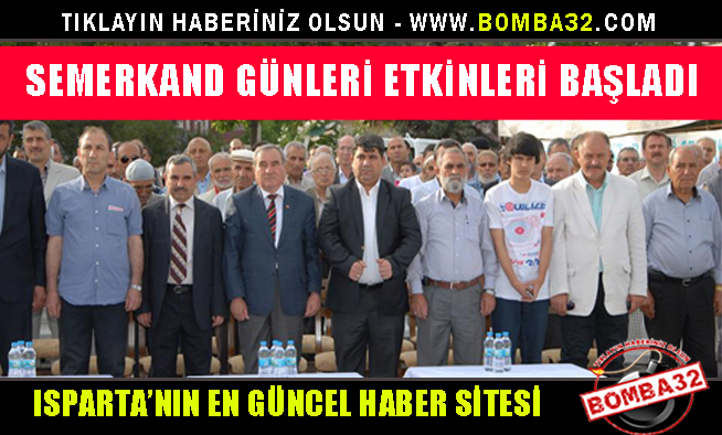 Semerkand Günleri etkinleri başladı