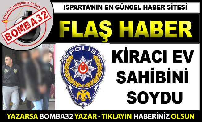 HIRSIZLIK ZANLISI KİRACI ÇIKTI