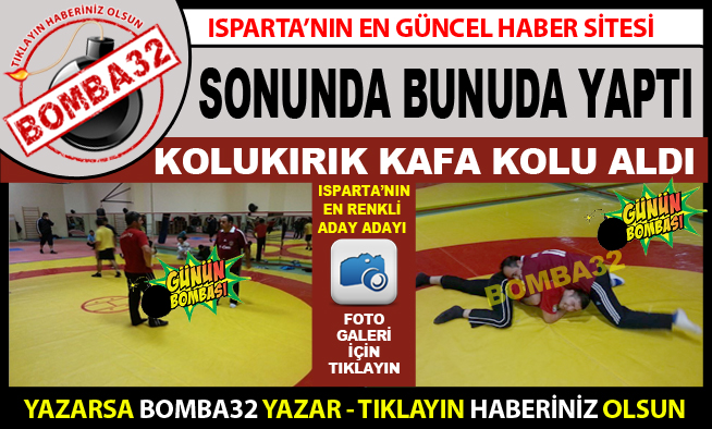 SONUNDA GÜREŞ TUTTU...
