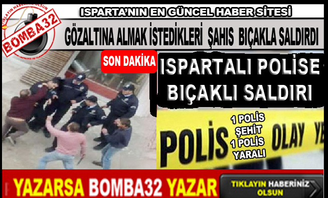 1 POLİS ŞEHİT  1 POLİS YARALI !