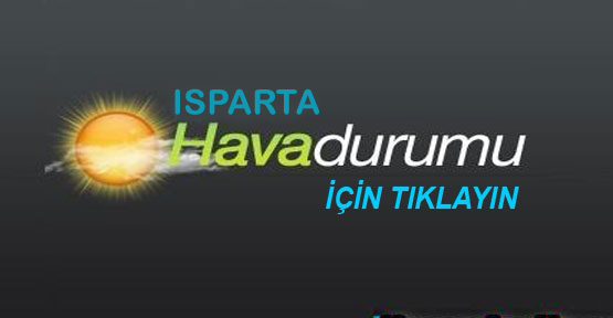 Isparta İçin Bir Haftalık Hava Durumu