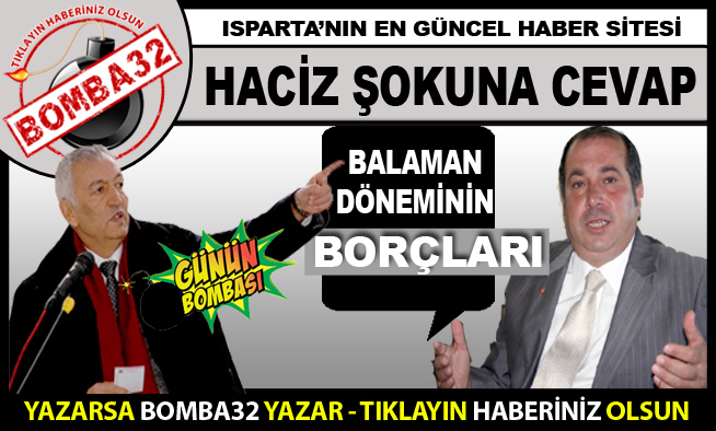 BORÇLAR BİZİM DEĞİL...