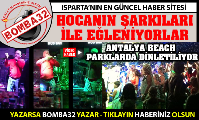 HOCANIN SESLENDİRDİĞİ ŞARKILARLA EĞLENİYORLAR