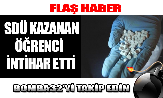 SDÜ KAZANAN ÖĞRENCİ  İNİTAR ETTİ
