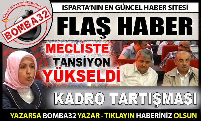 MECLİSTE TANSİYON YÜKSELDİ