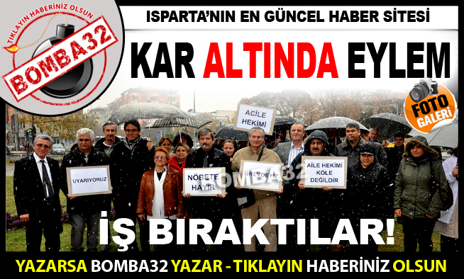 HEKİMLER İŞ BIRAKTI !
