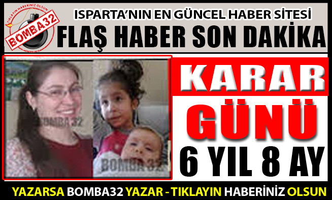 6 YIL 8 AY HAPİS CEZASI...