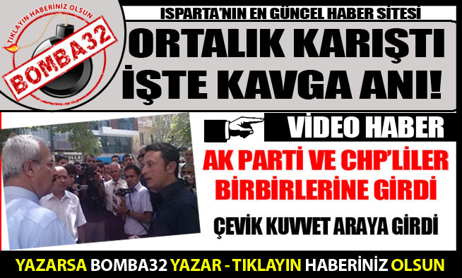 GERGİNLİK KAVGAYA DÖNÜŞTÜ