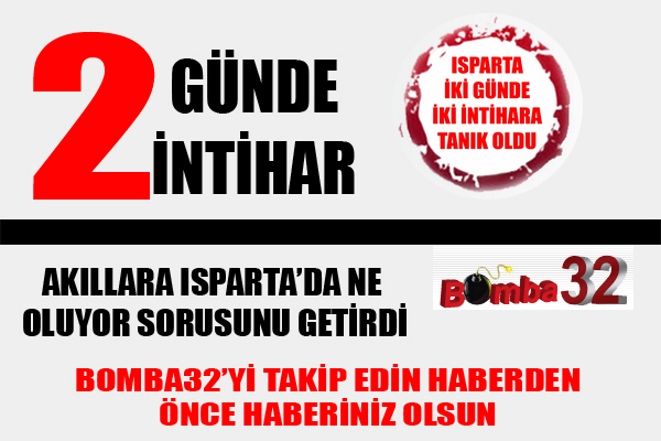 İKİ GÜNDE İKİ İNTİHAR