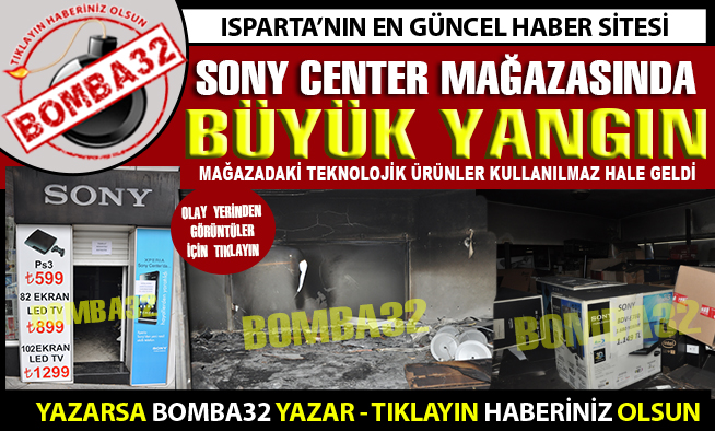 ŞAHİN PLAZADA YANGIN