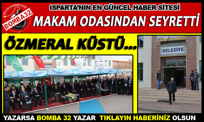 TÖRENDE ÖZMERAL KRİZİ!..