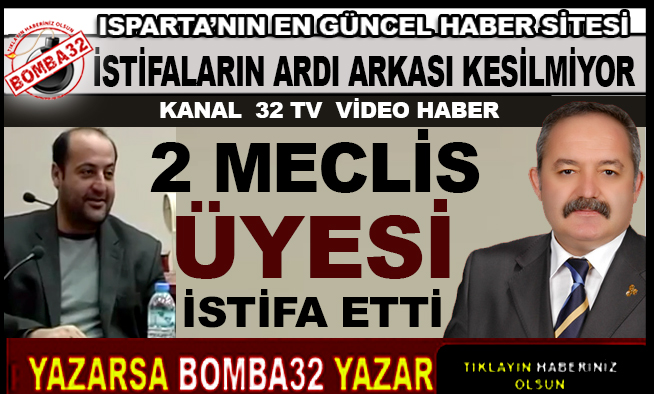 İSTİFA DEPREMİ