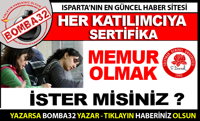 MEMUR OLMAK İSTER MİSİNİZ ?