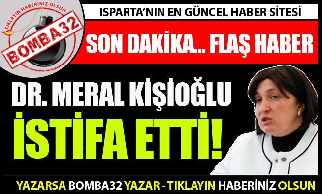 İSTİFA ETTİ!