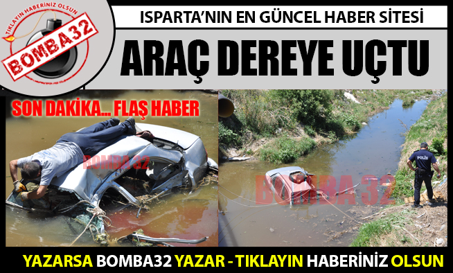 FECİ KAZADA SÜRÜCÜ HAYATINI KAYBETTİ