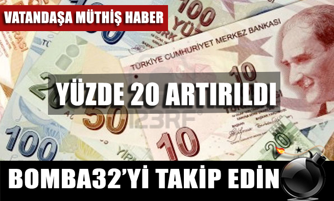 VATANDAŞA MÜJDE