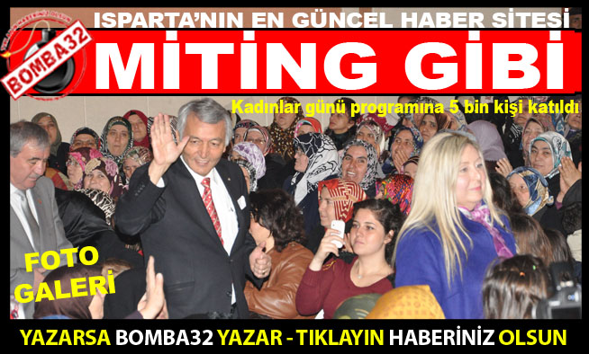 MİTİNG GİBİ KADINLAR GÜNÜ