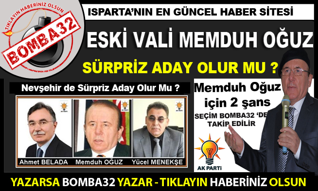 NEVŞEHİR ADAYI OLUR MU?