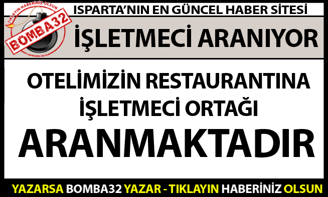İŞLETMECİ ARANIYOR