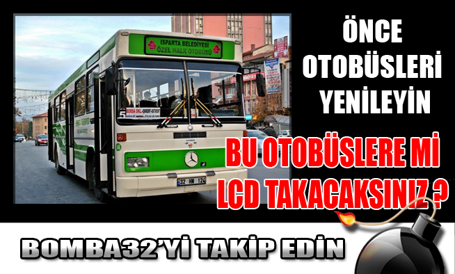 BU OTOBÜSLERLE Mİ ÖĞRENCİLERİ MEMNUN EDECEKSİNİZ?