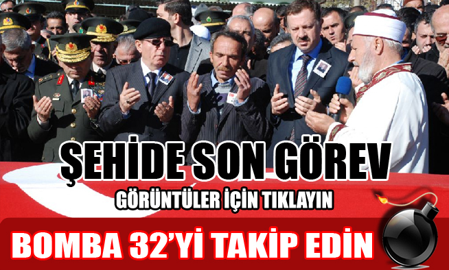 ISPARTA ŞEHİDİNİ UĞURLADI