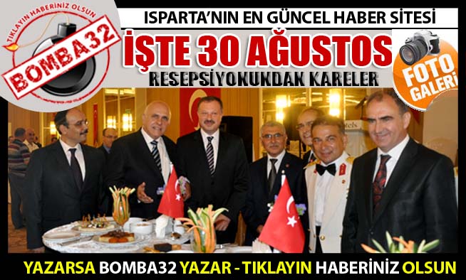 30 AĞUSTOS ZAFER BAYRAMI RESEPSİYONU