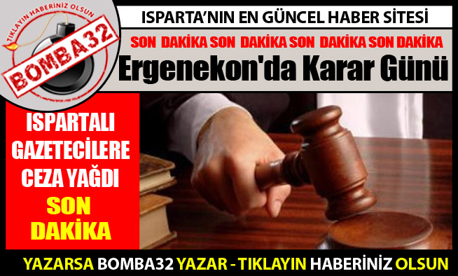 ISPARTALI GAZETECİLERE CEZA YAĞDI