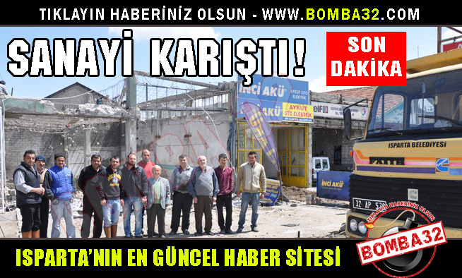 SANAYİ ESNAFI İSYANDA!