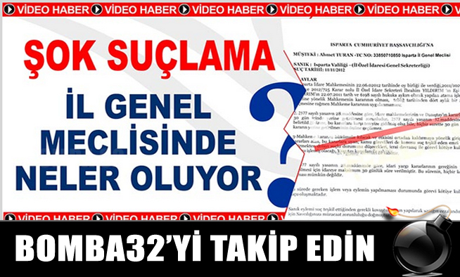 YILDIRIMA ŞOK SUÇLAMA!