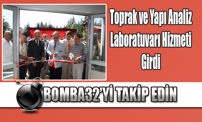 Toprak ve yapı analiz laboratuvarı hizmeti girdi