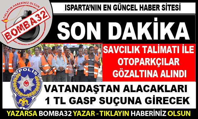 OTOPARKÇILARA GÖZ ALTI