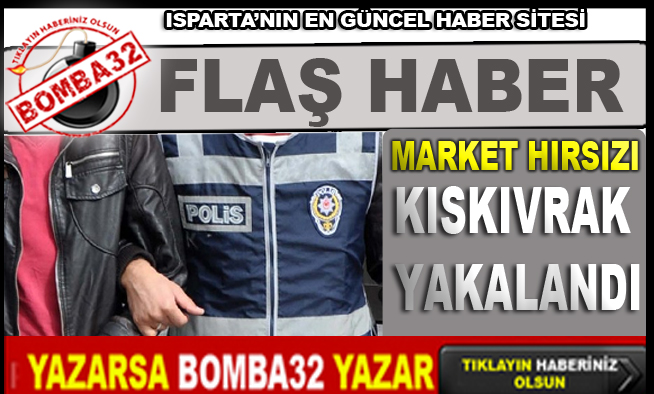 Market Hırsızı Yakalandı