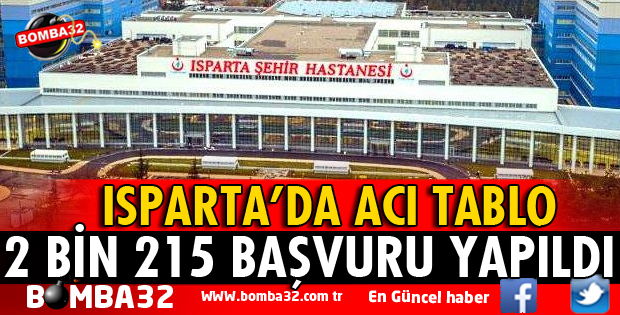 ACI TABLO HASTANELERE 2 BİN 215 BAŞVURU YAPILDI