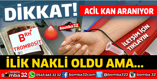 ACİL KAN ARANIYOR