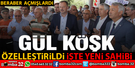 AÇILIŞINI BERABER YAPTIKLARI GÜLKÖŞKÜN ÖZELLEŞTİRİLMESİ BAŞDEĞİRMENE NASİP OLDU