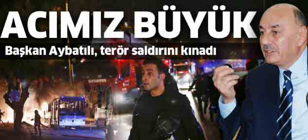 Acımız büyük…